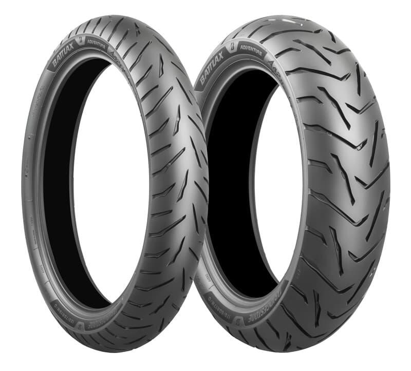 Bridgestone Battlax Adventure A42 front and rear tyres