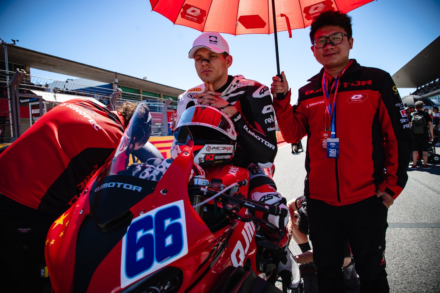 QJMOTOR Factory Racing team