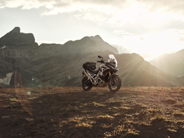 2027 Tiger 1200 Rally Pro with touring accessories.